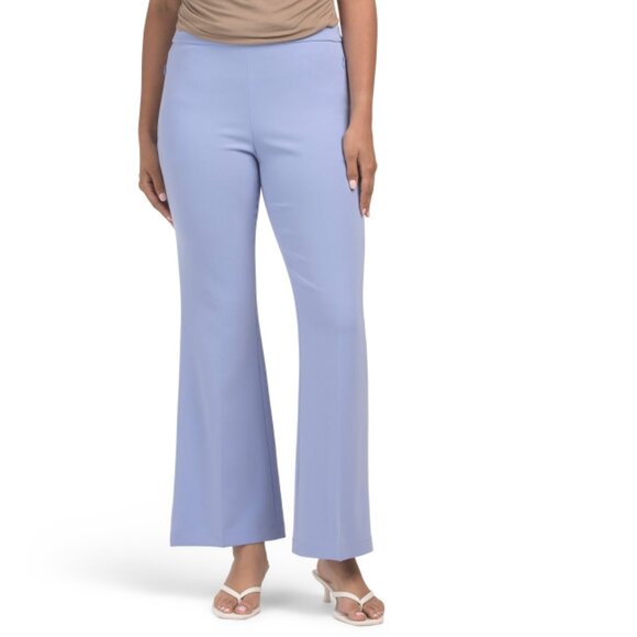 THEORY GROTTO Pull On Demetria Pants In Admiral Crepe - Picture 1 of 2